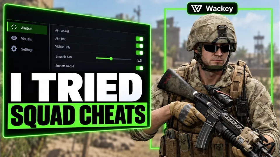 Squad Cheat - I Put The BEST Squad Hack To The Test... INSANE Gameplay π³